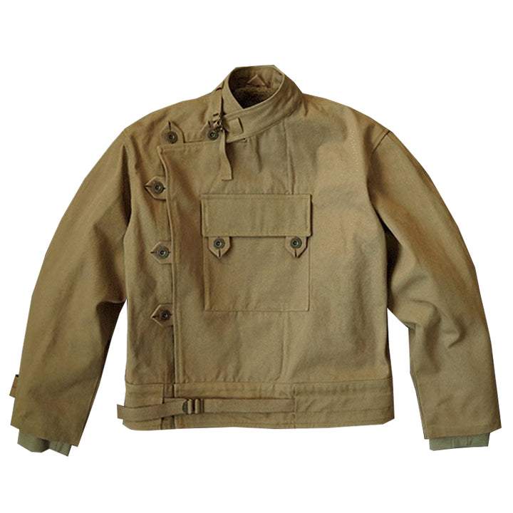 Swedish Military Motorcycle Jacket with Reversible Specification Inner