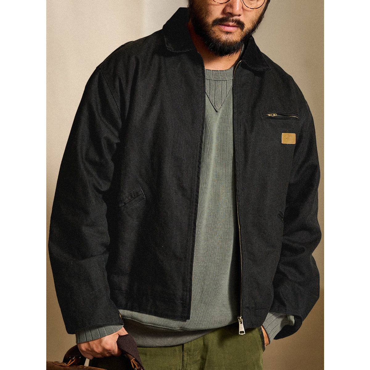 J001 Reproduction (Reprint) Canvas Detroit Jacket – Karaku KR