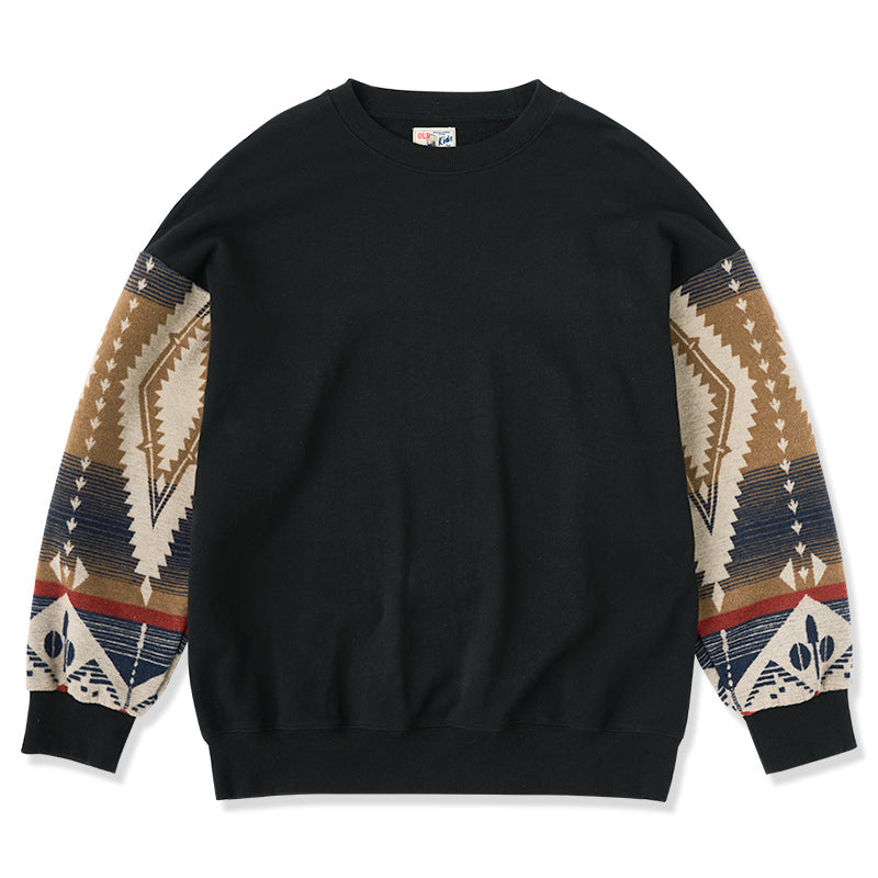 Navajo Nation Sleeve Patchwork Sweatshirt