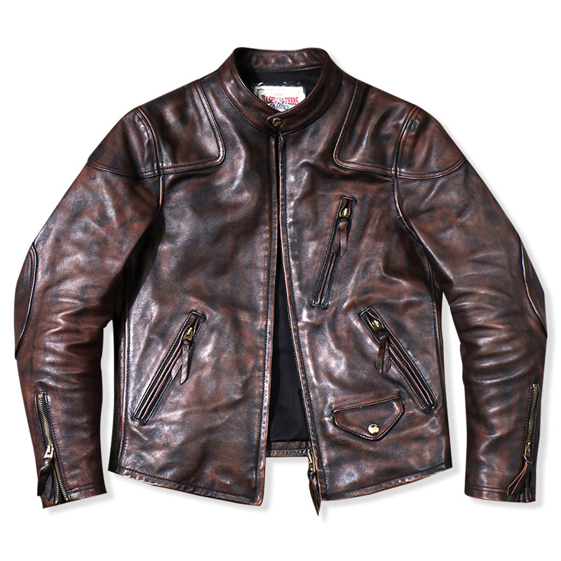 BIKER STYLE USED WORKING HOSE HYDE JACKET