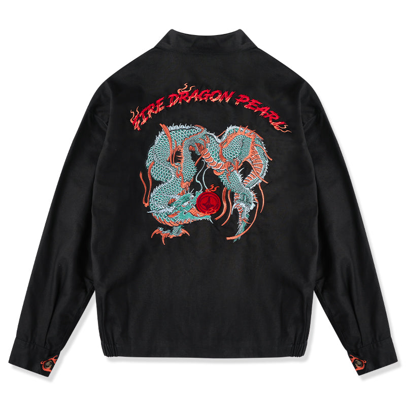 KaraKu x Nakatsubo Kota」Ukiyo-e embroidered jacket – Karaku KR