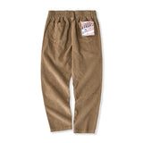 Corduroy wide pants