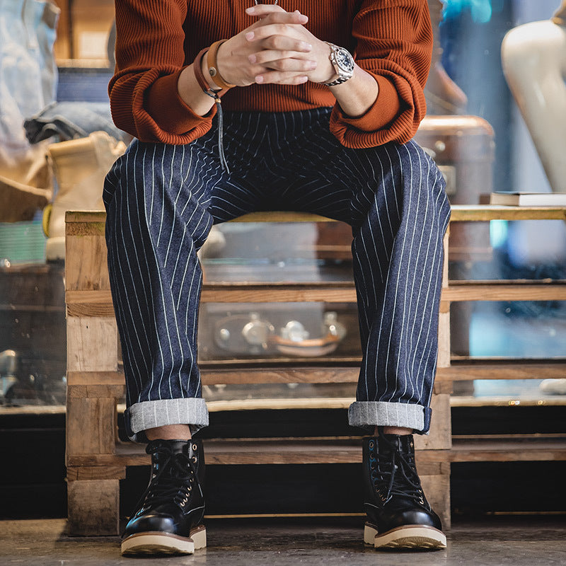 Wabash Striped Work Pants – Karaku KR
