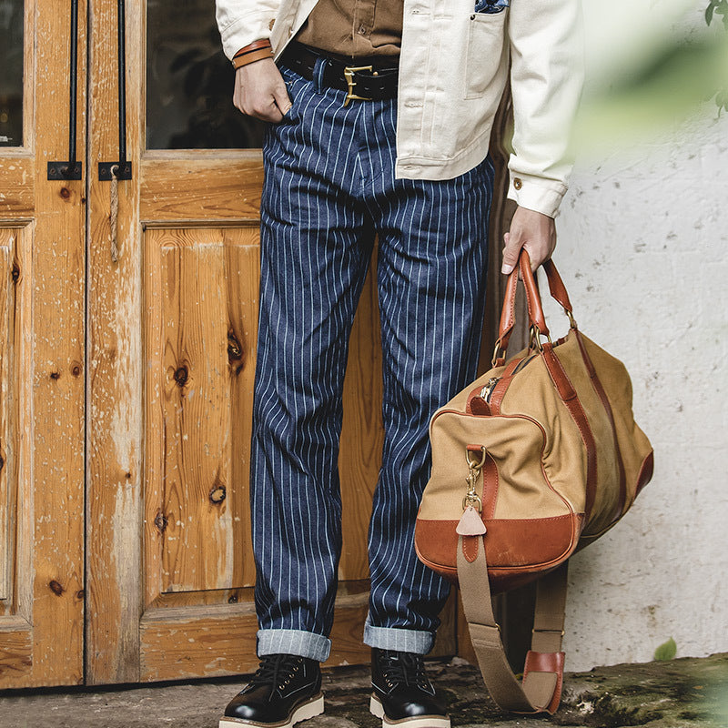 Wabash Striped Work Pants – Karaku KR