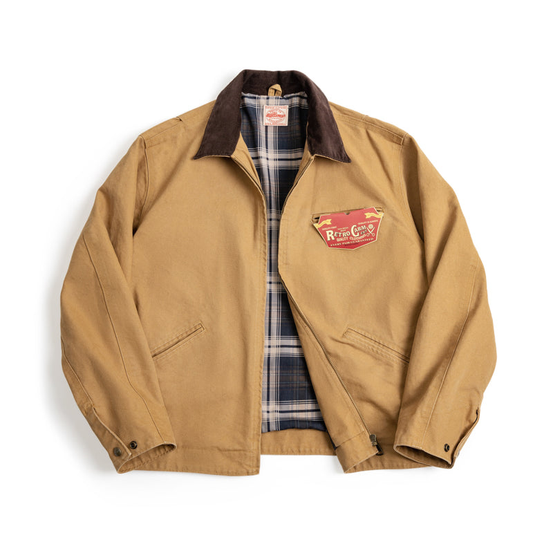 J001 Reproduction (Reprint) Canvas Detroit Jacket